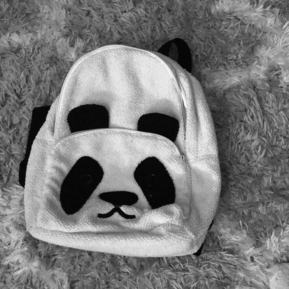 Cute panda backpack